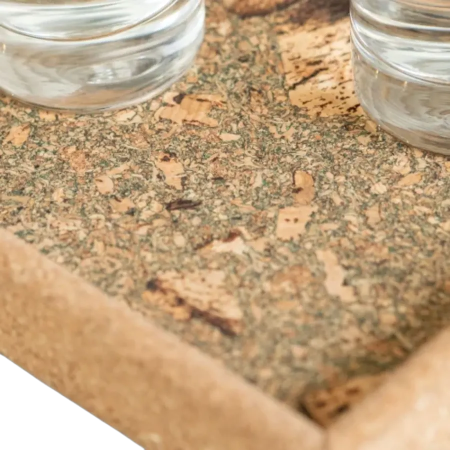 Square Tray in Olive, photo 3