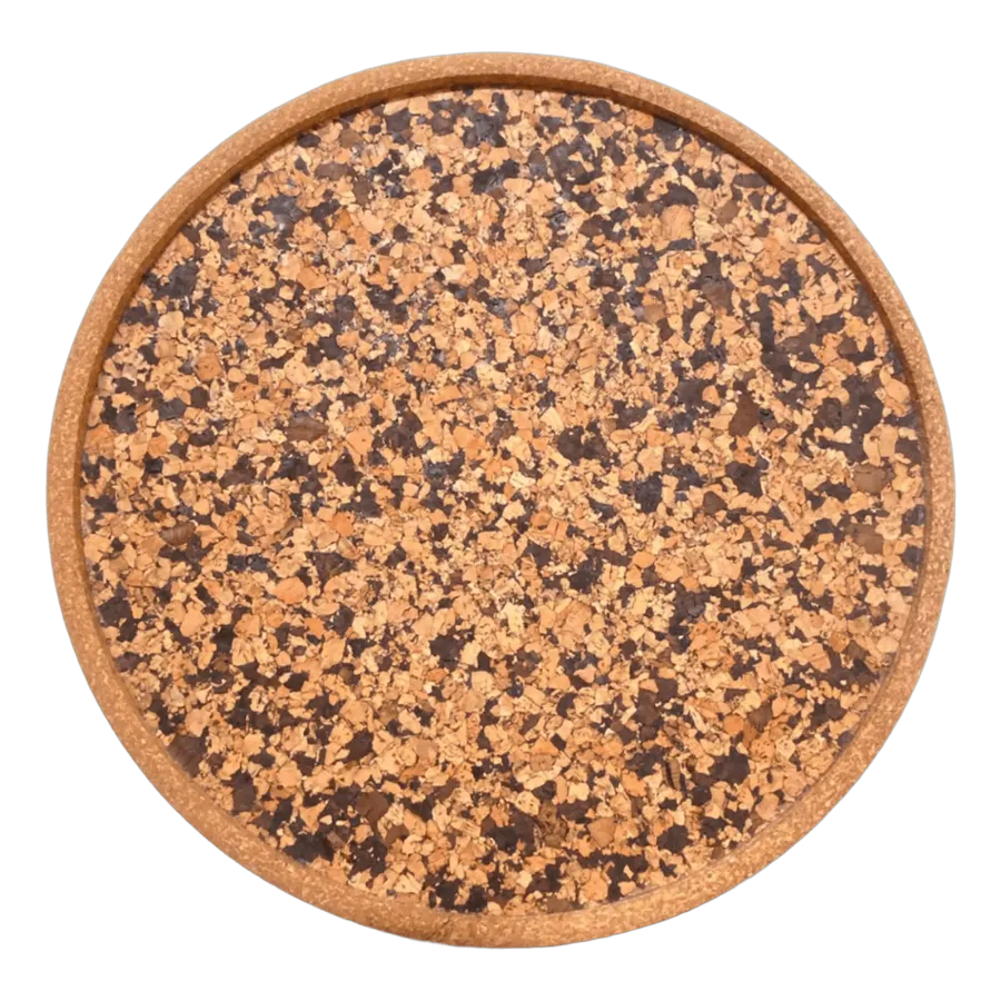 Regular Round Tray in Mocha, photo 1