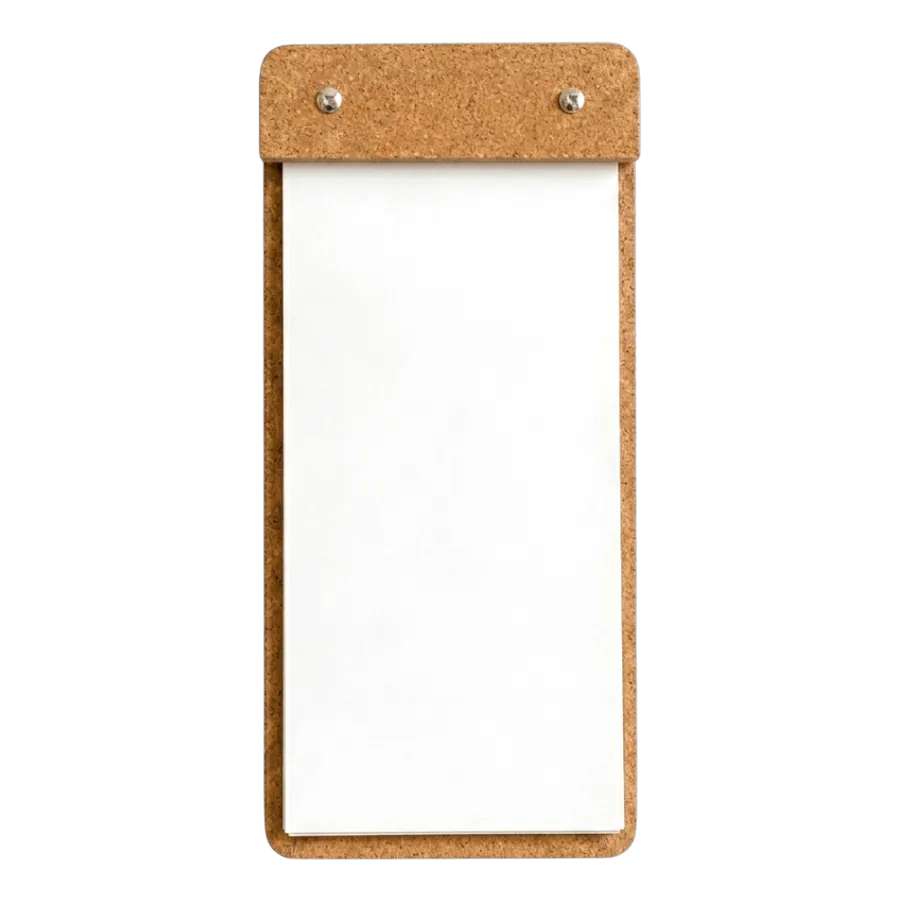 Custom Top Flap Menu Holder photo 1