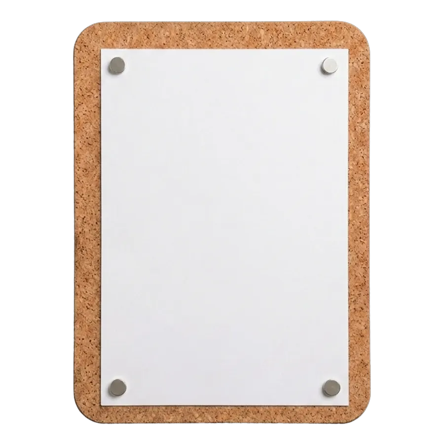 A5 Magnetic Board with Stand photo 1