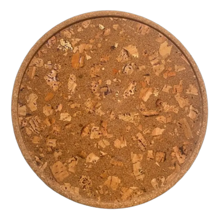 Small Round Tray in Terra, photo 1