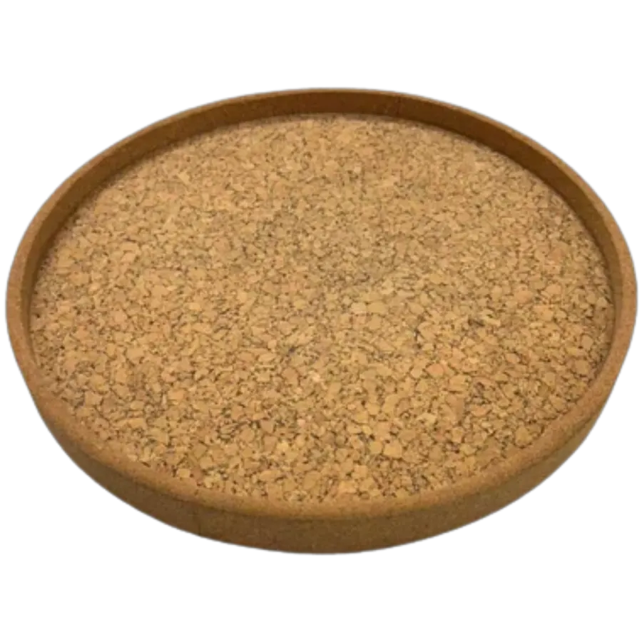 Large Round Tray in Natural, photo 2