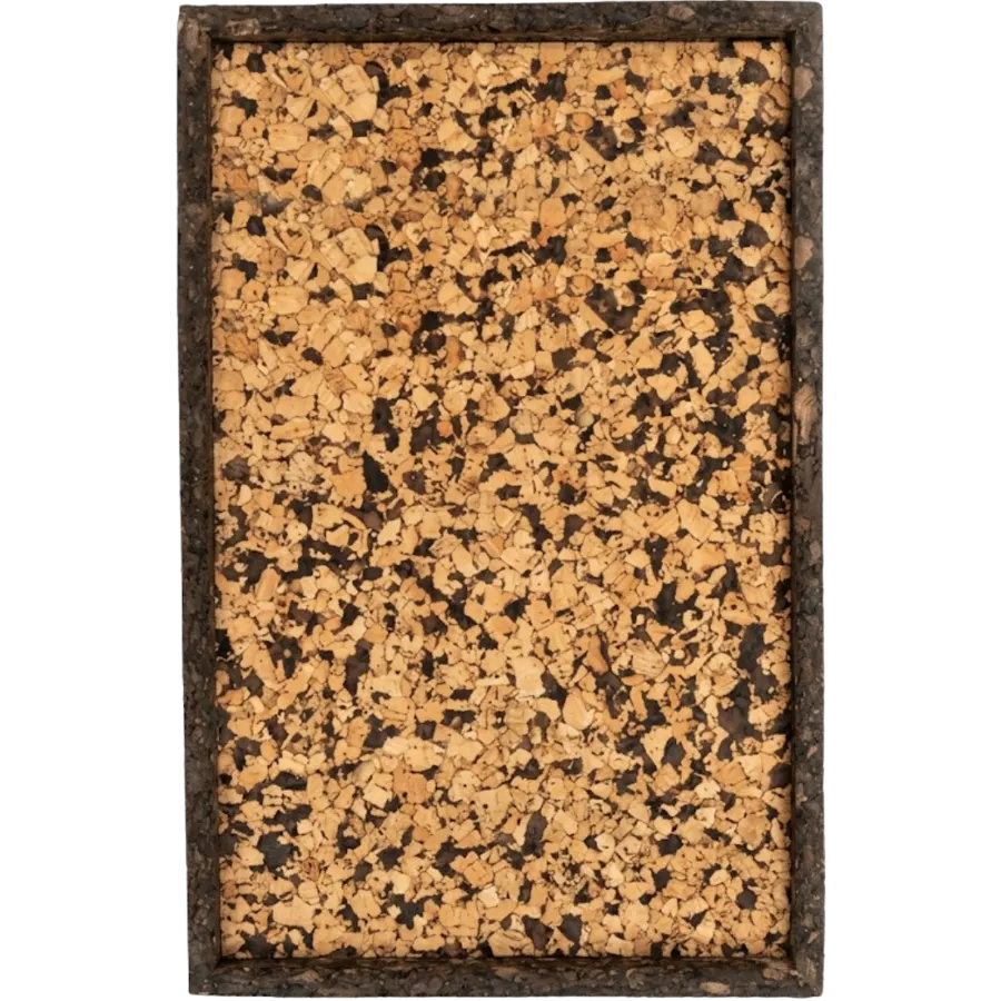 Corkage Studio Tray in cork, Mocha finish, for cafés and hotels (photo 1)