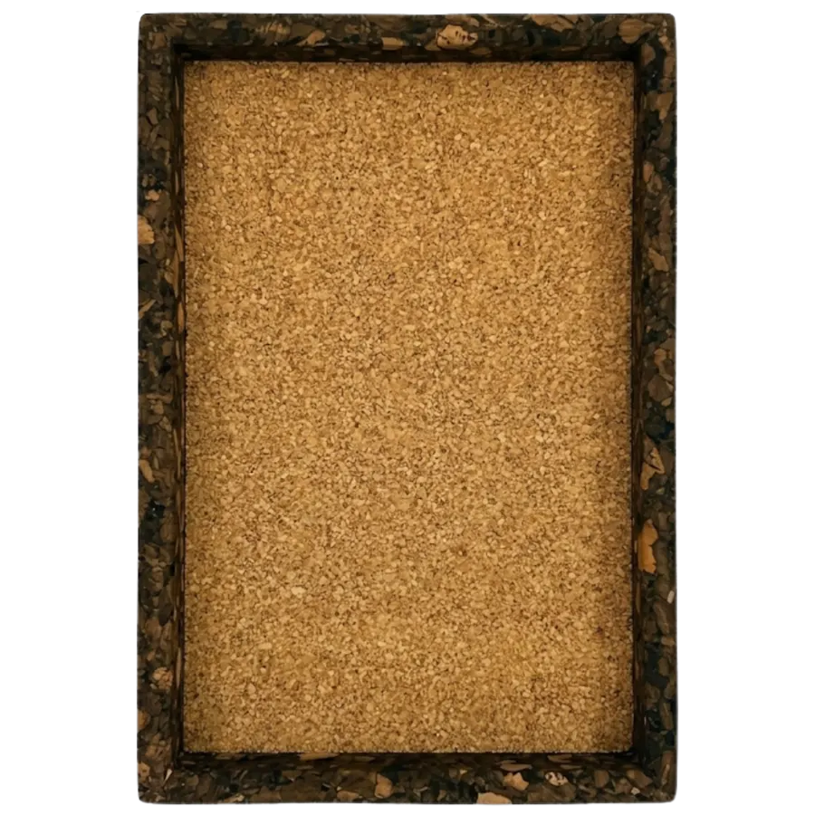 Corkage Studio Tray in cork, Sand finish, for cafés and hotels (photo 1)