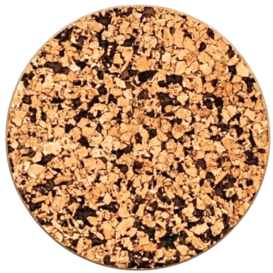 Regular Round Mat in Mocha, photo 1