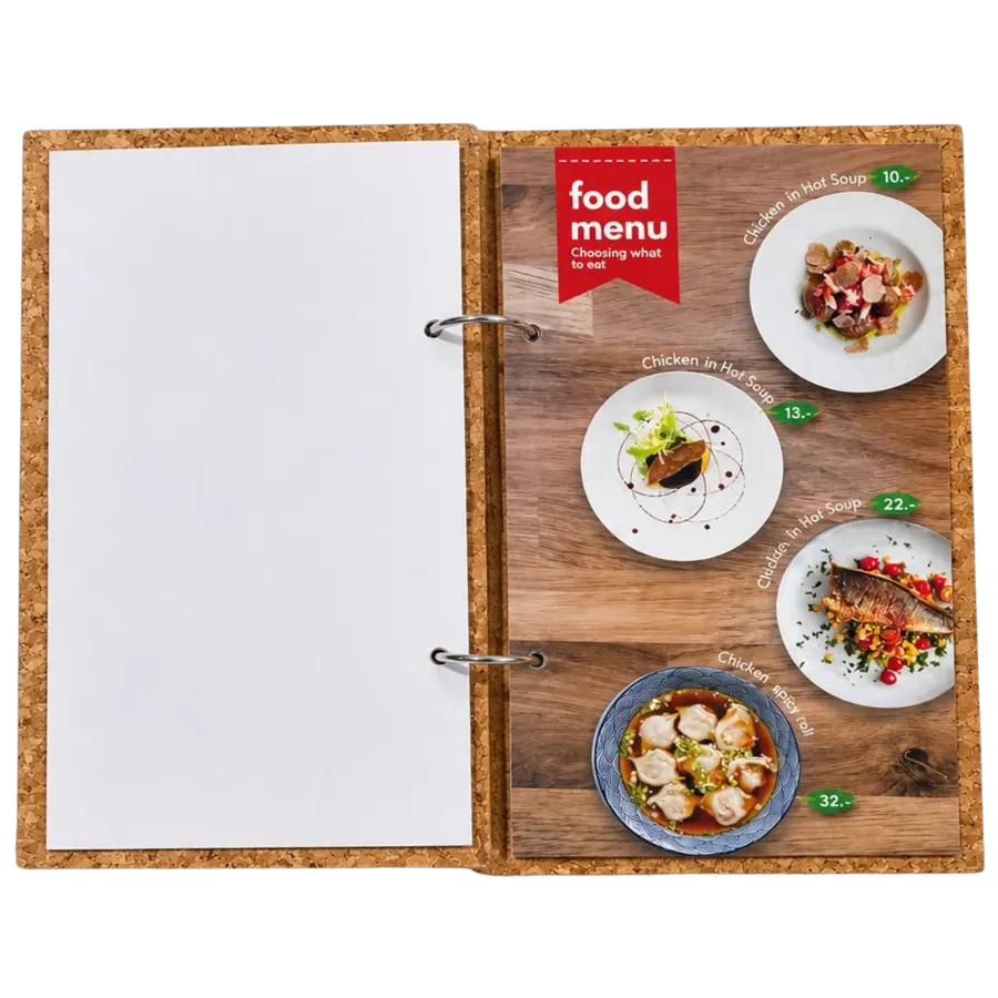 Ring Binder Menu Holder photo 2
