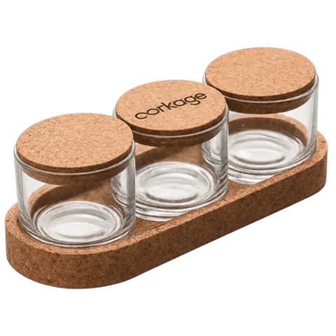 Jars with Tray
